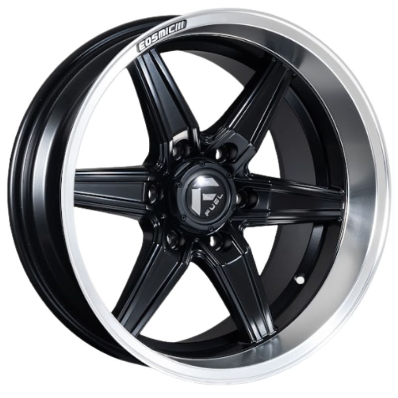 RW® - 18X10.0 6X139.7 ET15 CB110.5 SATIN BLACK/LIP