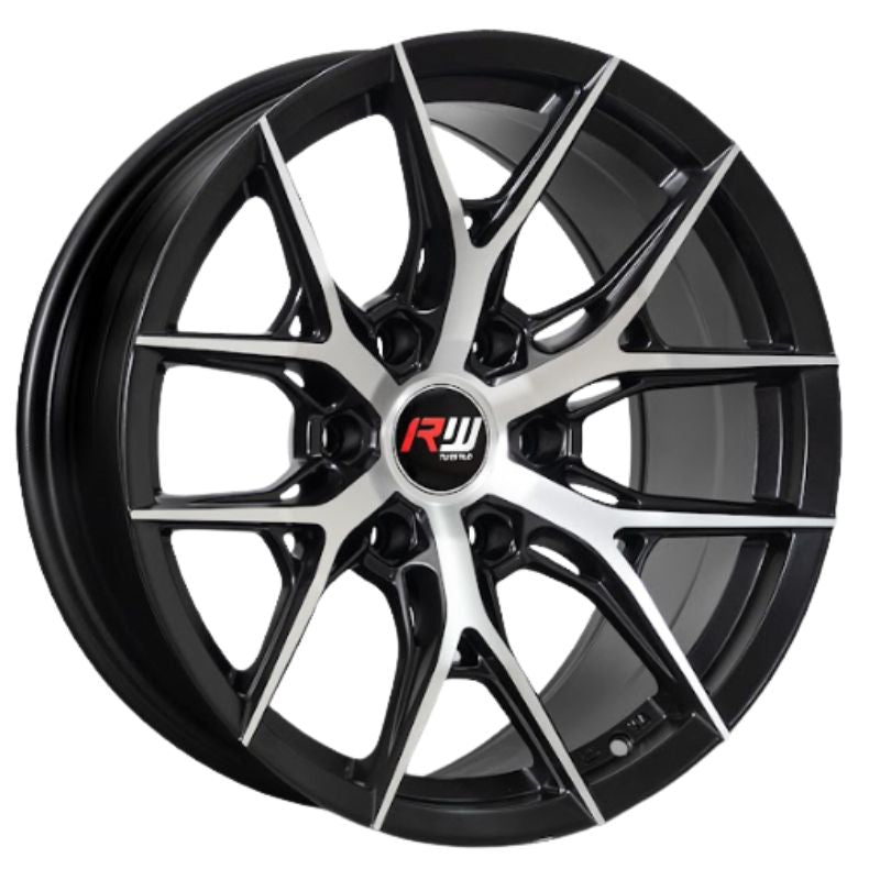 RW® - 18X9.0 6X139.7 ET0 CB110 SMATE BLACK/MACHINED