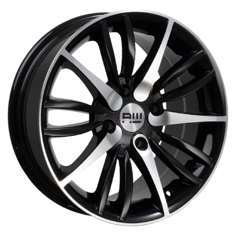 RW® - 16X7.5 4X114.3 ET25 CB73.1 BLACK MACHINED