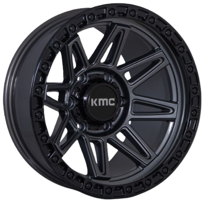 RW® - 17X9.0 6X139.7 ET0 CB106.1 DARK GM / BLACK RING