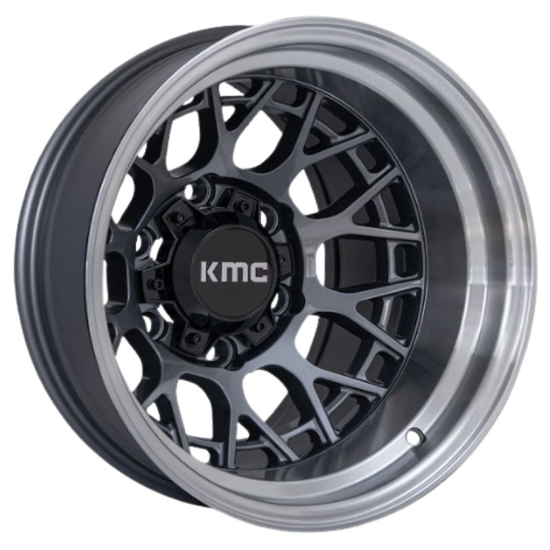 RW® - 15X10.0 6X139.7 ET-44 CB110.1 GUN METAL/LIP POLISH