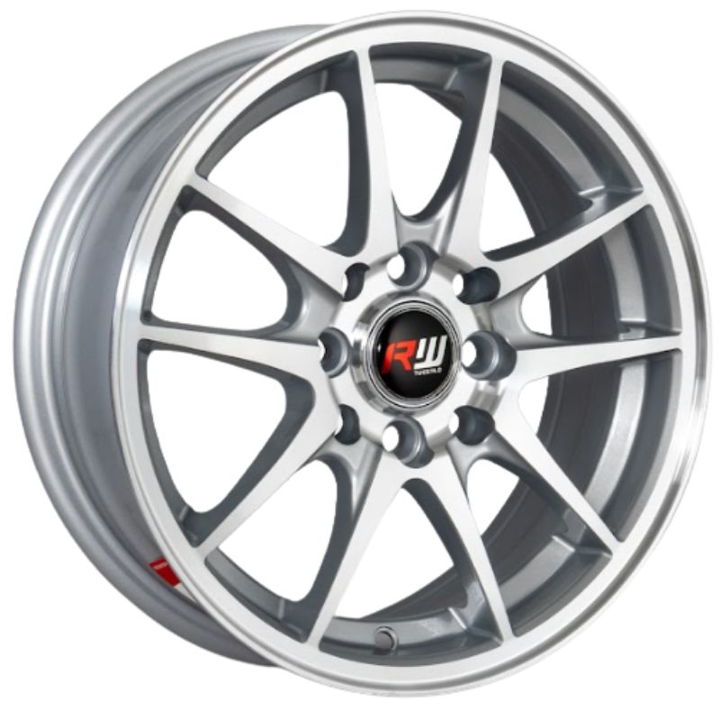 RW® - 14X6.0 8X100/114.3 ET38 CB73.1 SILVER MACHINE