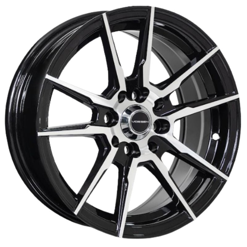 RW® - 15X7 4X100/4X114.3 ET35 CB73.1 BLACK MACHINED