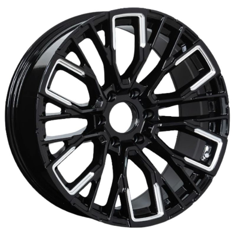 RW® - 20X9 6X135 ET0 CB87.1 BLACK MILLING