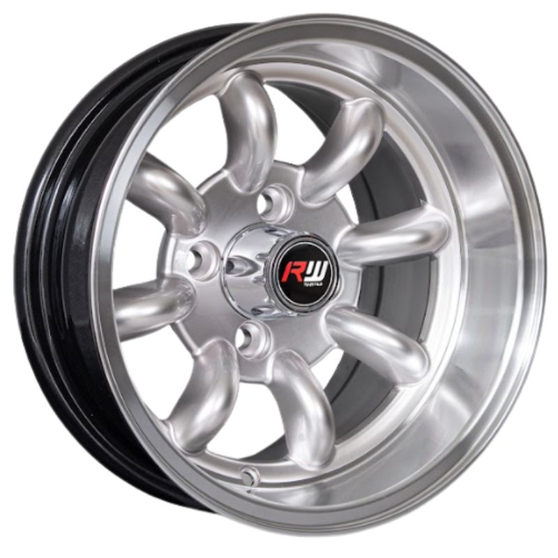 RW® - 13X7 4X100 ET-7 CB73.1 HS/LIP POLISHED