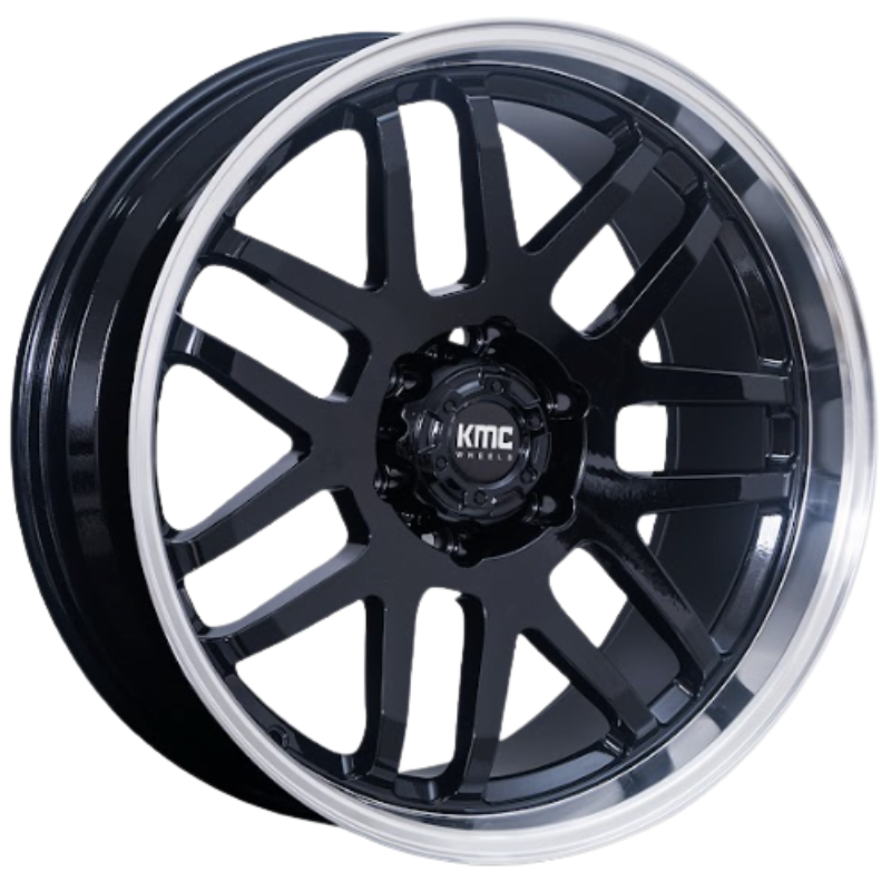 RW® - 20X9 6X139.7 ET0 CB106.1 BLACK/LIP POLISH