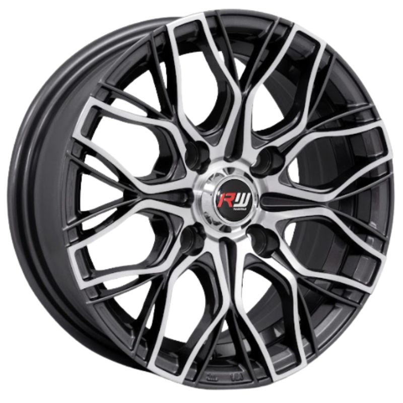 RW® - 13X5.5 4X114.3 ET30 CB73.1 GUNMETAL MACHINED