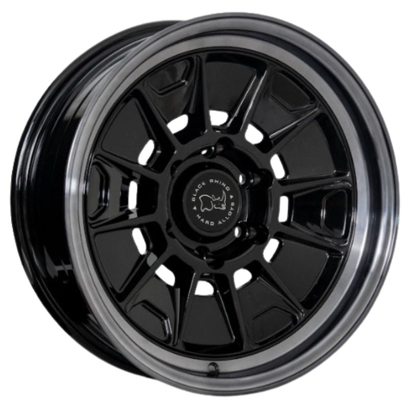 RW® - 17X9.0 6X139.7 ET0 CB106.1 BLACK/LIP POLISHED BLACK