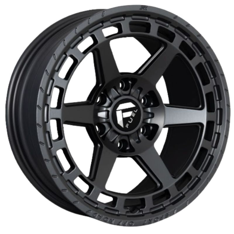RW® - 18X9.0 6X139.7 ET10 CB106.1 BLACK MACHINE/BLACK