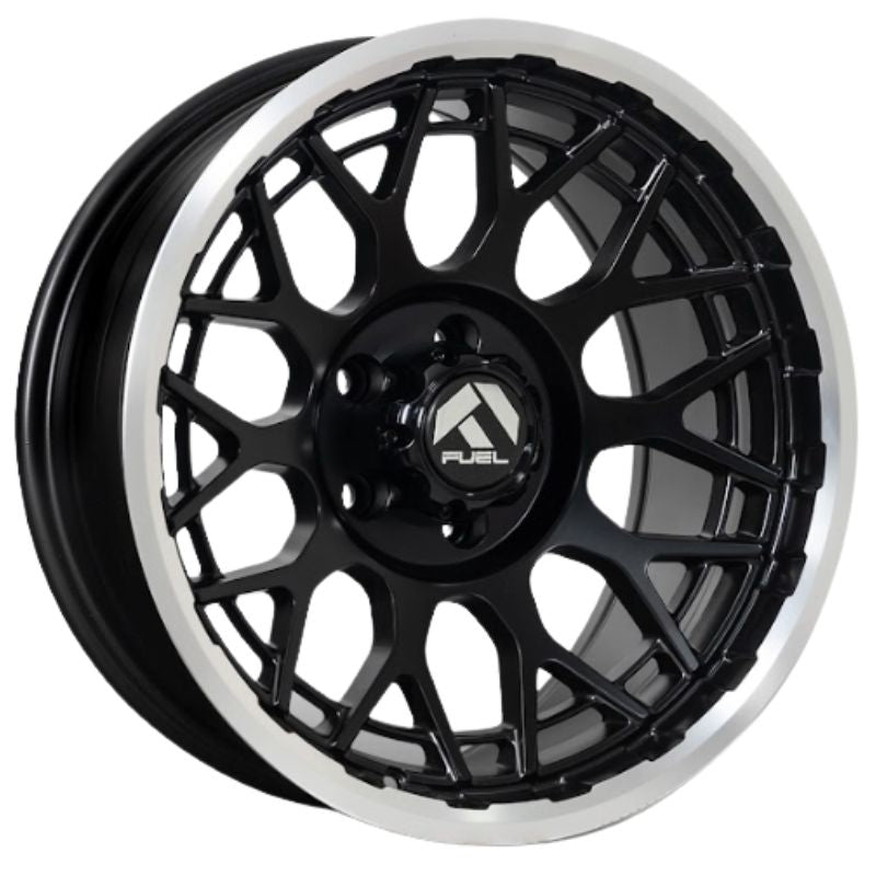 RW® - 17X9.0 5X114.3  ET-5 CB73.1 SMATE BLACK/LIP POLISH
