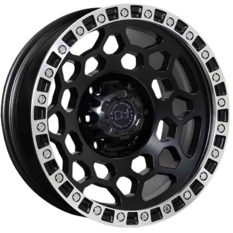 RW® - 17X8.5 6X139.7 ET0 CB110.1 SMATE BLACK/RING POLISH2