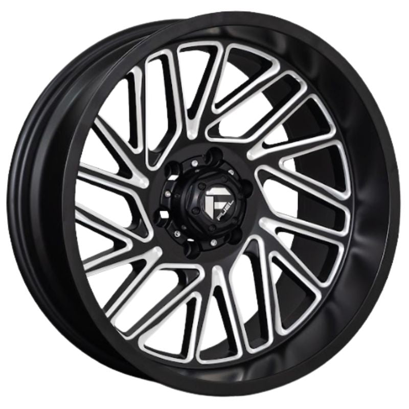 RW® - 20X10 6X139.7 ET-18 CB110.5 SMATE BLACK/MILLING