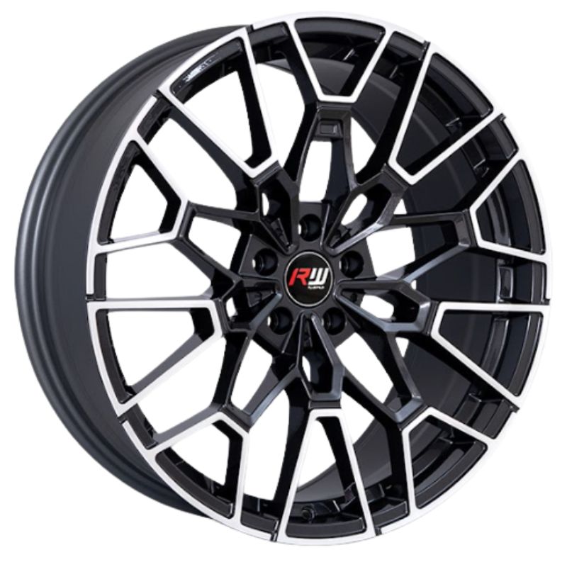 RW® - 20X8.5 108x5 ET25 CB67.1 DARK GUN METAL/MACHINED