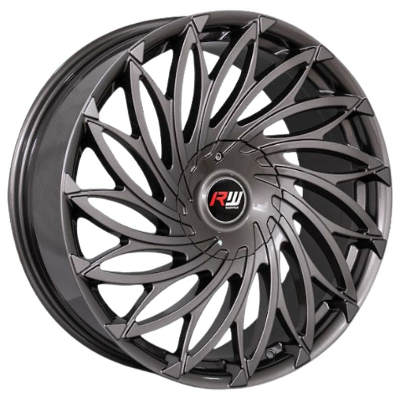 RW® - 20X8.5 108X5 ET38 CB73.1 GUN METAL LIGHT