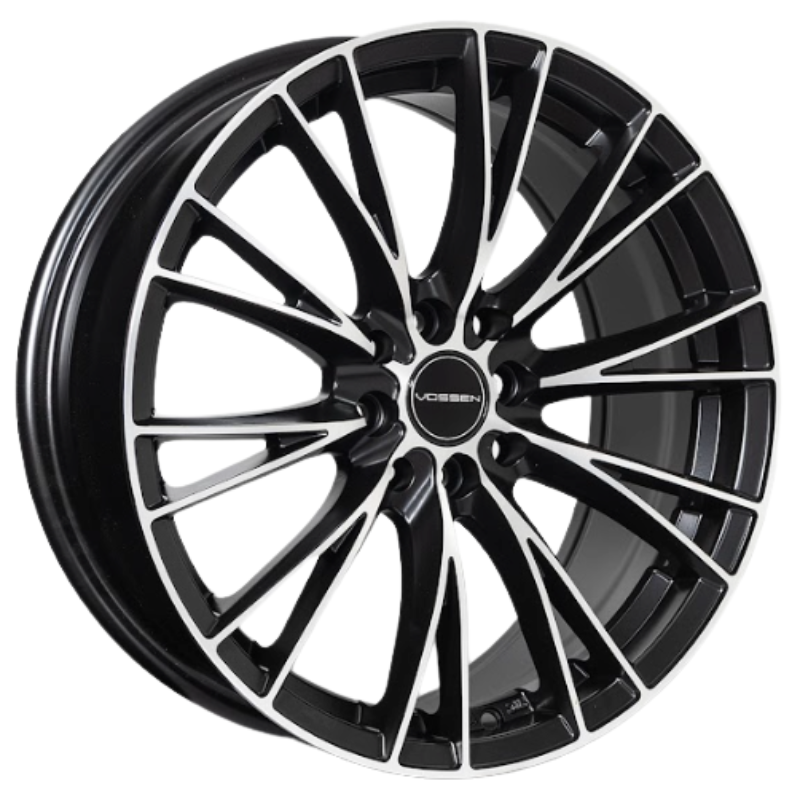 RW® - 17X7.5 4X100/4X114.3 ET40 CB73.1 SMATE BLACK MACHINE