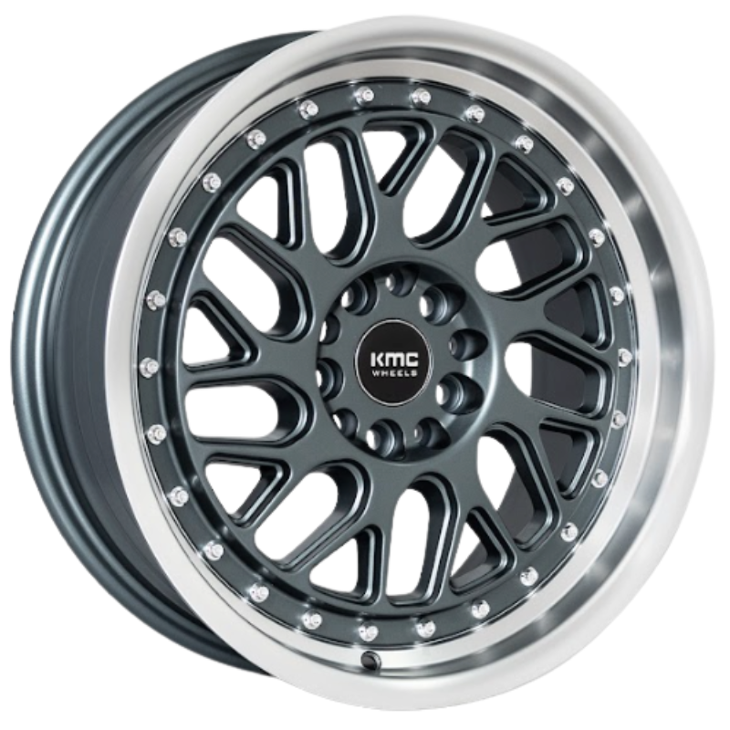 RW® - 17X8 5X108/5X114.3 ET35 CB73.1 SMATE  DARK GM /LIP
